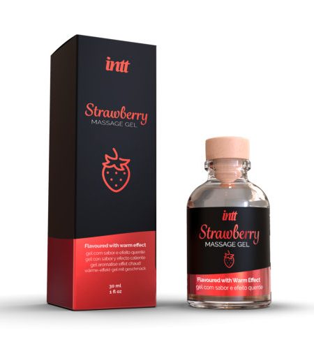 lovedildos.com - Love Dildos - Intt Massage Gel Strawberry Flavour