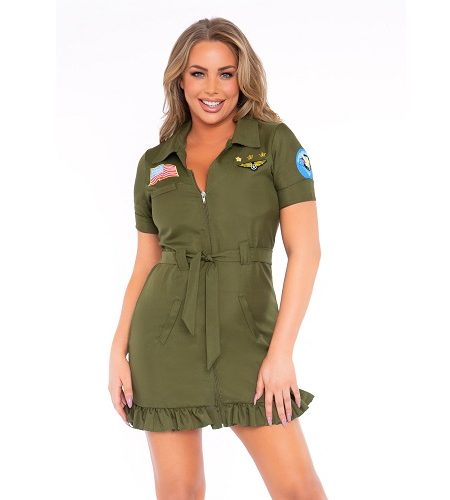 lovedildos.com - Love Dildos - Leg Ave Top Gun Costume Sm