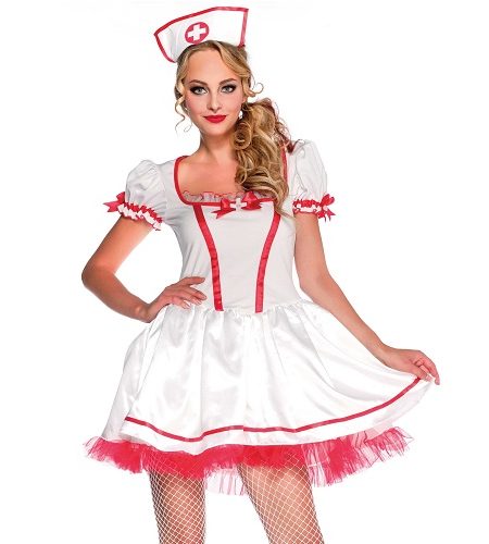 lovedildos.com - Love Dildos - Leg Avenue Naughty Nurse Costume