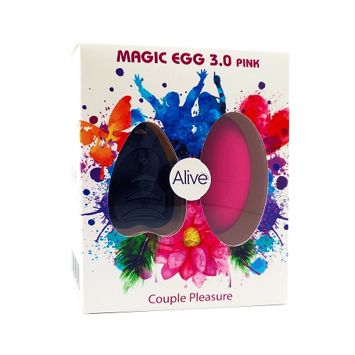 lovedildos.com - Love Dildos - Alive 10function Remote Controlled Magic Egg 3 0 Pink