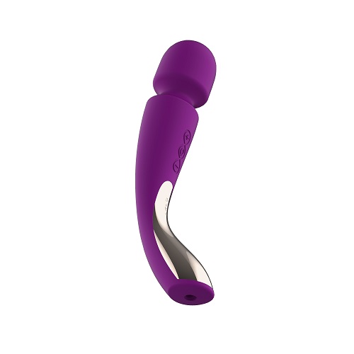lovedildos.com - Love Dildos - Lelo Smart Wand2 Medium Deep Rose