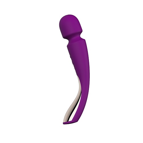 lovedildos.com - Love Dildos - Lelo Smart Wand2 Medium Deep Rose