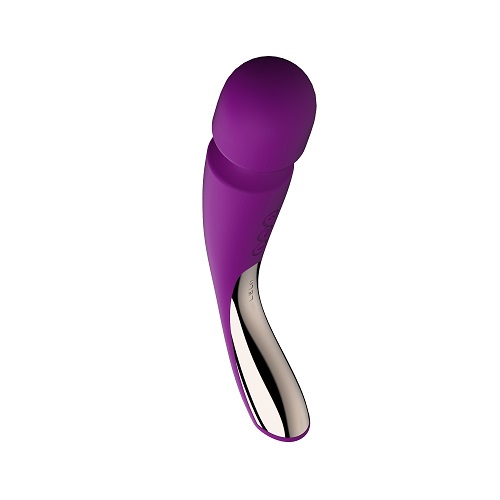 lovedildos.com - Love Dildos - Lelo Smart Wand2 Medium Deep Rose