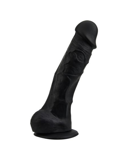 lovedildos.com - Love Dildos - Loving Joy 7 Inch Realistic Dildo With Suction Cup And Balls Black