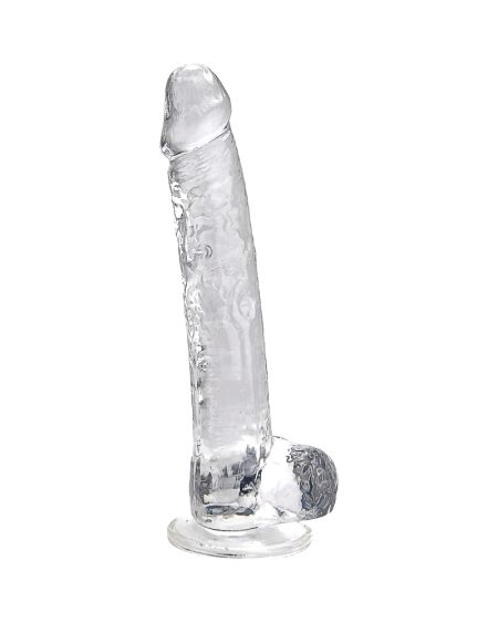 lovedildos.com - Love Dildos - Loving Joy 11 Inch Dildo With Balls Clear