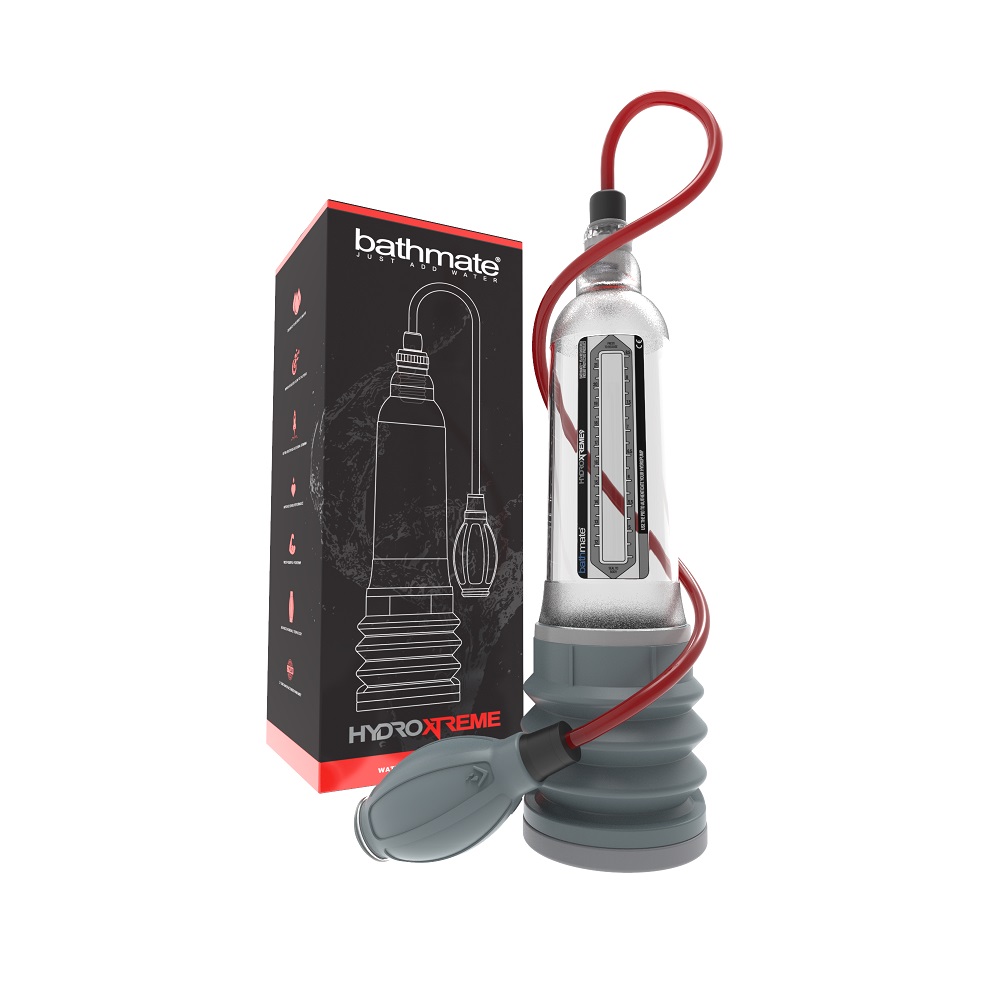 lovedildos.com - Love Dildos - Bathmate Hydroextreme9 Penis Pump Clear
