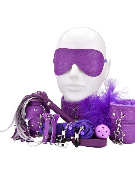 lovedildos.com - Love Dildos - Bound to Play Bondage Kit Purple (11 Piece)