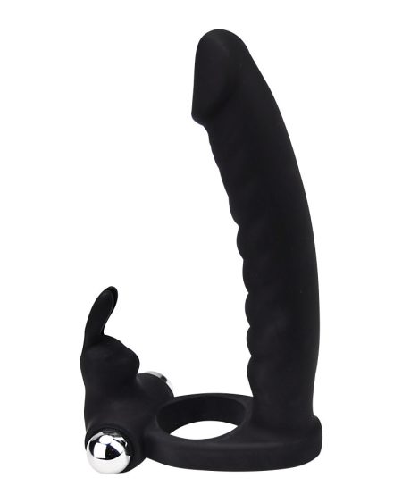 lovedildos.com - Love Dildos - Loving Joy Double Fun Vibrating Rabbit Double Penetration Strap-On