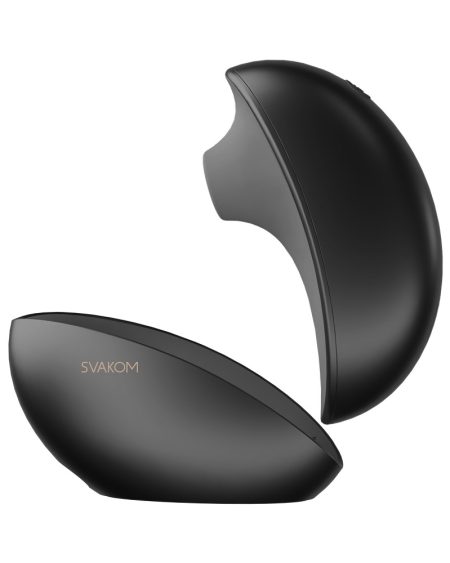 lovedildos.com - Love Dildos - Svakom Galaxie Suction Vibrator with Mood Projector Midnight Black