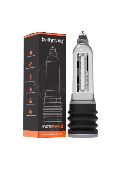 lovedildos.com - Love Dildos - Bathmate Hydromax 8 Penis Pump Clear