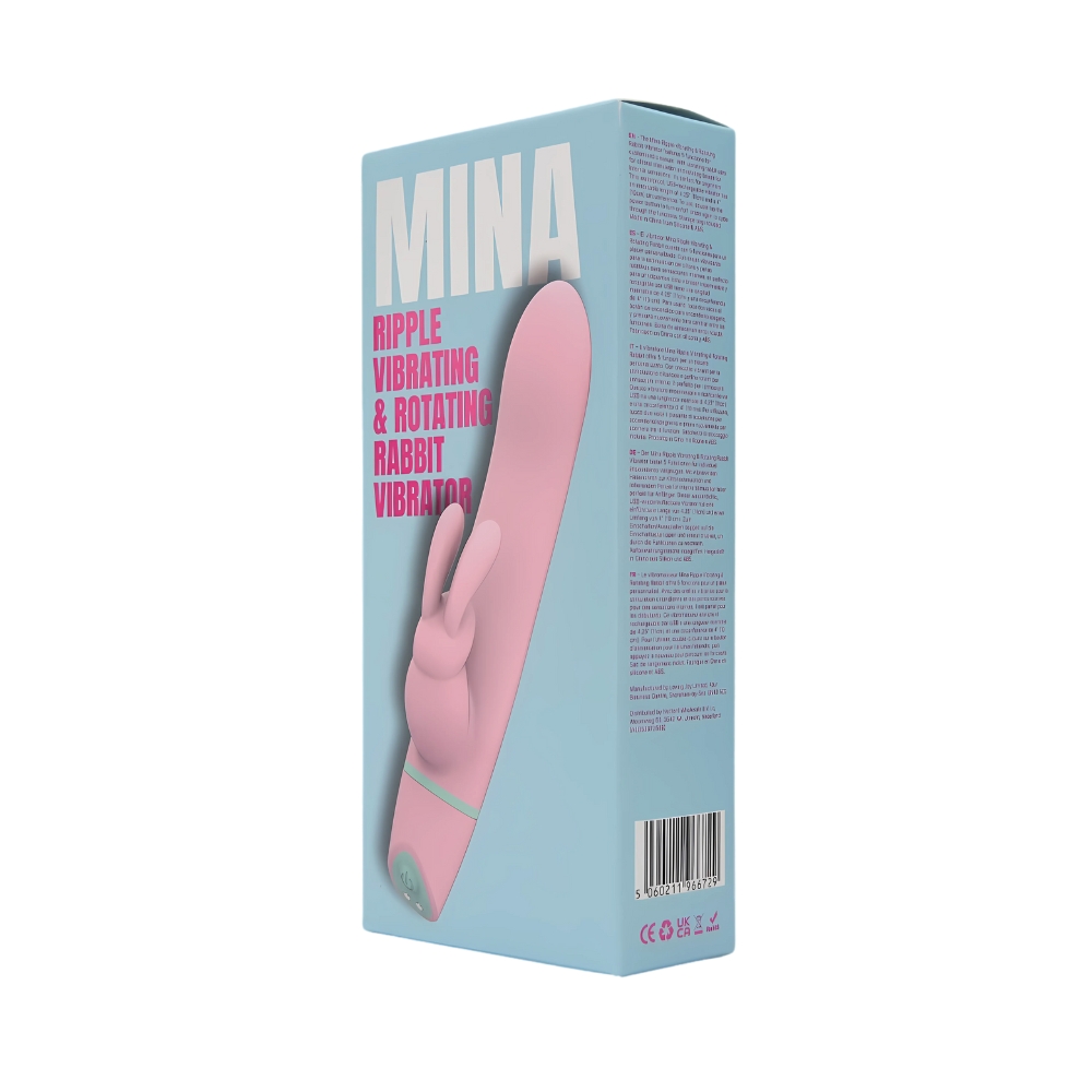 lovedildos.com - Love Dildos - Mina Ripple Vibrating Rotating Rabbit Pkg