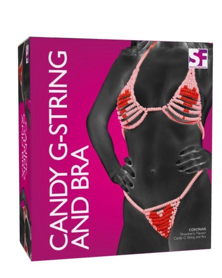 lovedildos.com - Love Dildos - Lovers Candy Bra Gstring Set
