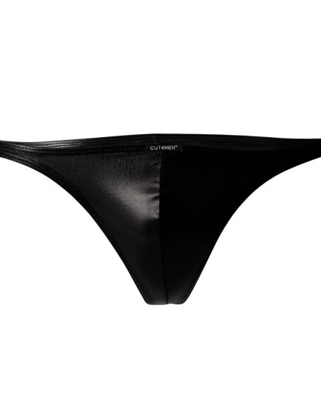 lovedildos.com - Love Dildos - C4M Brazilian Brief Black Leatherette
