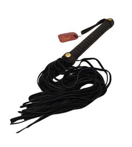 lovedildos.com - Love Dildos - BOUND Nubuck Leather Flogger