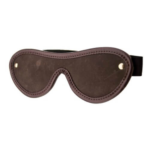 lovedildos.com - Love Dildos - BOUND Nubuck Leather Blindfold
