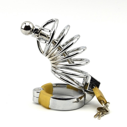 lovedildos.com - Love Dildos - Impound Corkscrew Male Chastity Device with Penis Plug