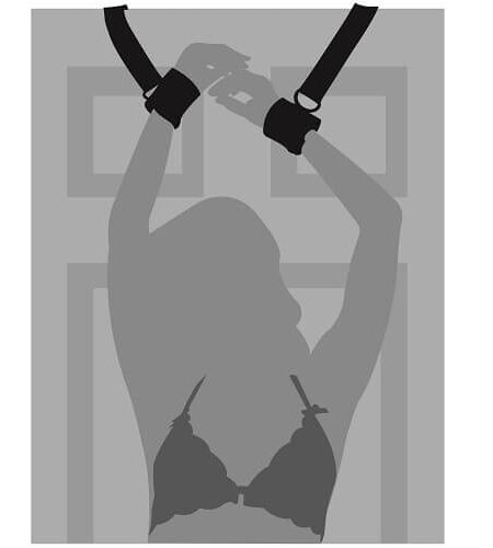 lovedildos.com - Love Dildos - Loving Joy Door Jam Cuffs