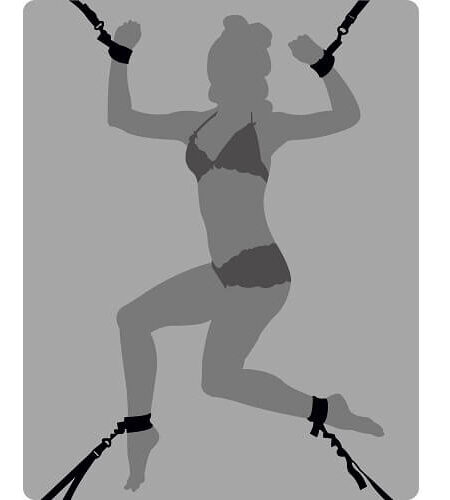 lovedildos.com - Love Dildos - Loving Joy Under the Mattress Restraint System