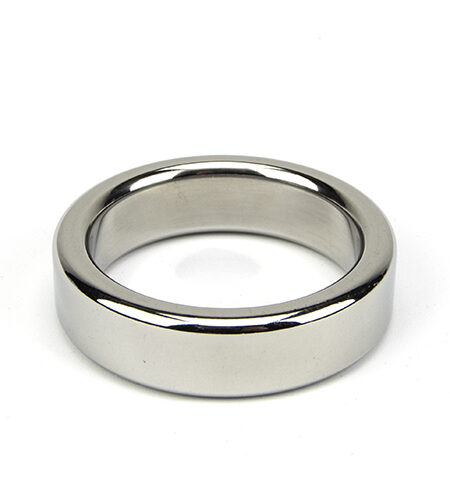 lovedildos.com - Love Dildos - Bound to Please Metal Cock and Ball Ring – 45mm