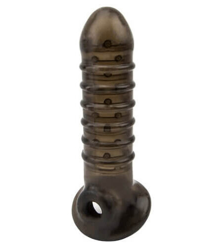 lovedildos.com - Love Dildos - Loving Joy Boss Textured Penis Sleeve with Ball Loop