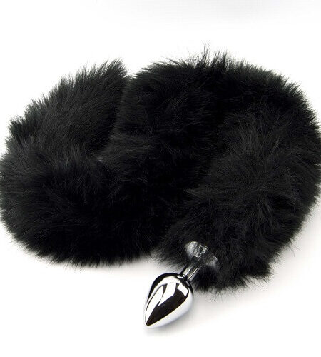 lovedildos.com - Love Dildos - Furry Fantasy Black Panther Tail Butt Plug