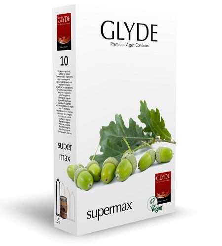 lovedildos.com - Love Dildos - Glyde Ultra Super Max Vegan Condoms 10 Pack