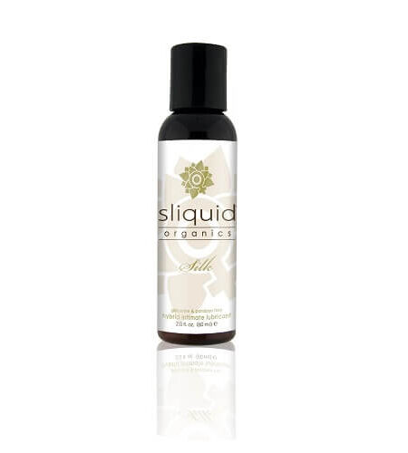 lovedildos.com - Love Dildos - Sliquid Organics Silk Hybrid Lubricant 59ml