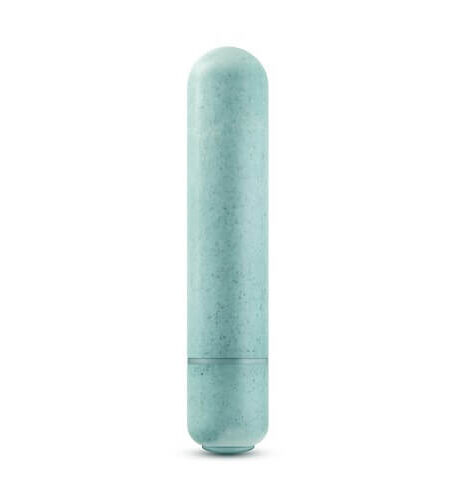 lovedildos.com - Love Dildos - Gaia Biodegradable Eco Bullet Vibrator Blue