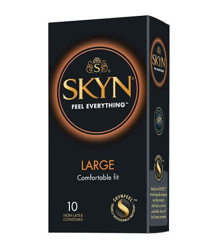 lovedildos.com - Love Dildos - Mates SKYN Large Non Latex Condoms 10 Pack