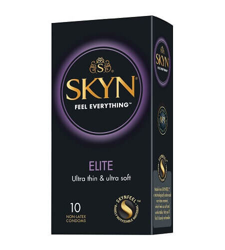 lovedildos.com - Love Dildos - Mates SKYN Elite Non Latex Condoms 10 Pack