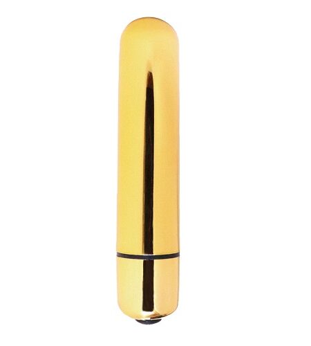 lovedildos.com - Love Dildos - Loving Joy 10 Function Gold Bullet Vibrator