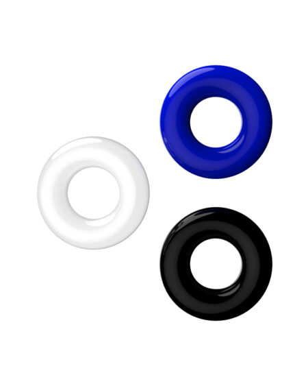 lovedildos.com - Love Dildos - JoyRings Doughnut Cock Rings (3 Pack)