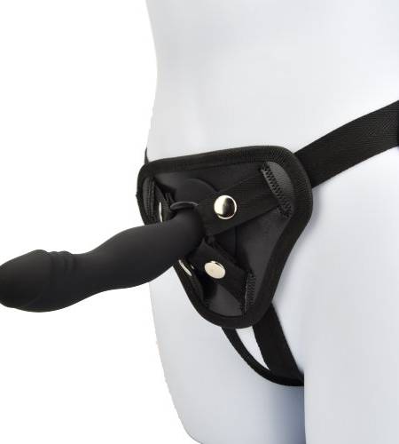 lovedildos.com - Love Dildos - Loving Joy 6 Inch Silicone Strap On Dildo Kit