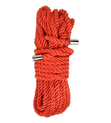 lovedildos.com - Love Dildos - Bound To Please Silky Bondage Rope Red 10m