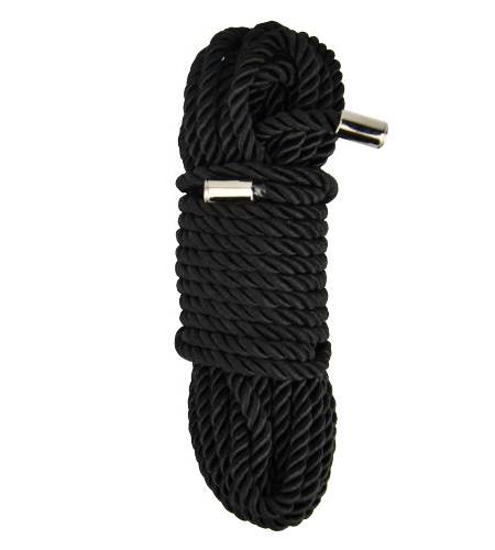 lovedildos.com - Love Dildos - Bound To Please Silky Bondage Rope 10m Black