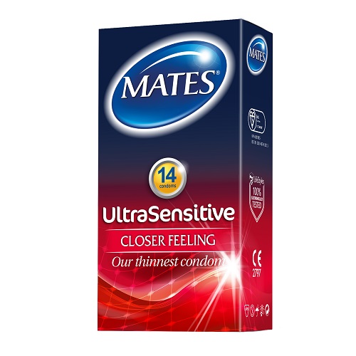 lovedildos.com - Love Dildos - Mates Ultra Sensitive Condom 14pack