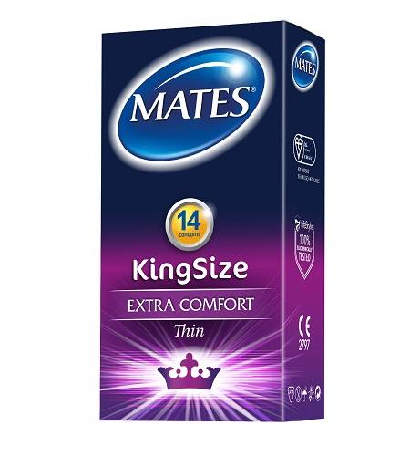lovedildos.com - Love Dildos - Mates King Size Condom 14pack