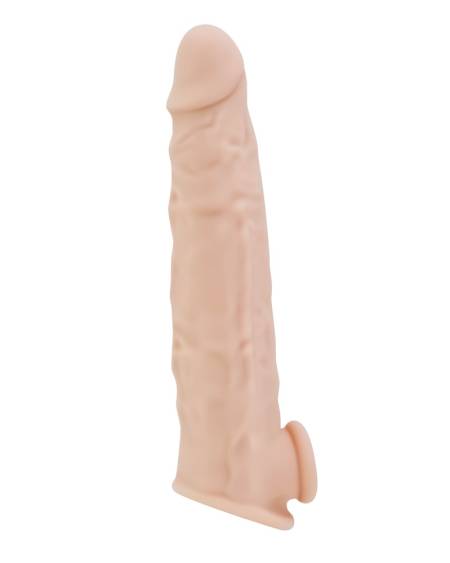 lovedildos.com - Love Dildos - Rev Sleeves 8 5 Inch Realistic Silicone Penis Extension Sleeve