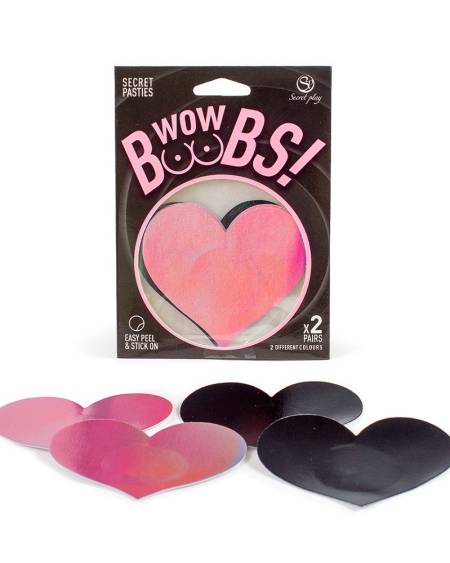 lovedildos.com - Love Dildos - Wow Boobs Heart Nipple Pasties