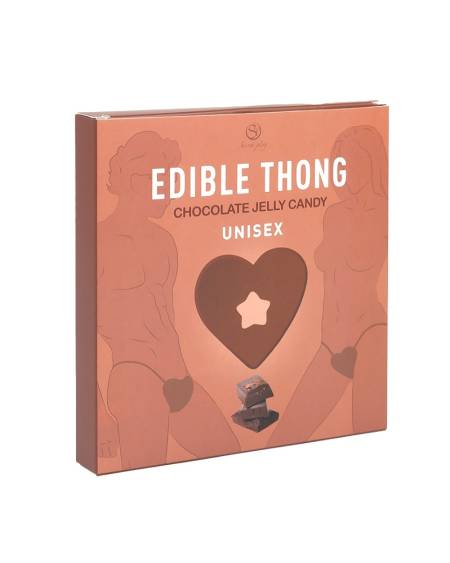 lovedildos.com - Love Dildos - Edible Jelly Thong Chocolate Flavour