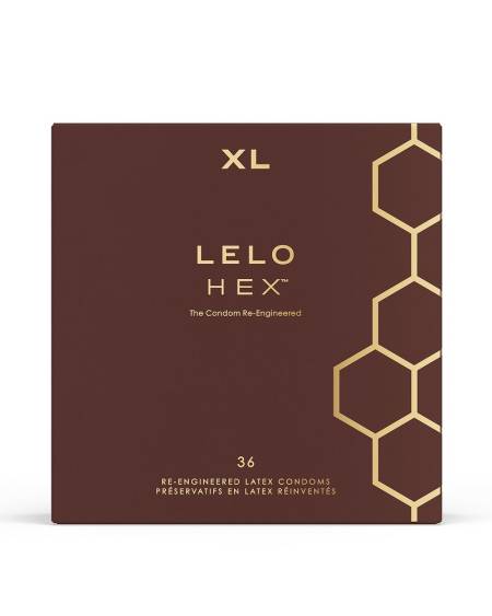 lovedildos.com - Love Dildos - Lelo Hex Condoms Respectxl 36pack
