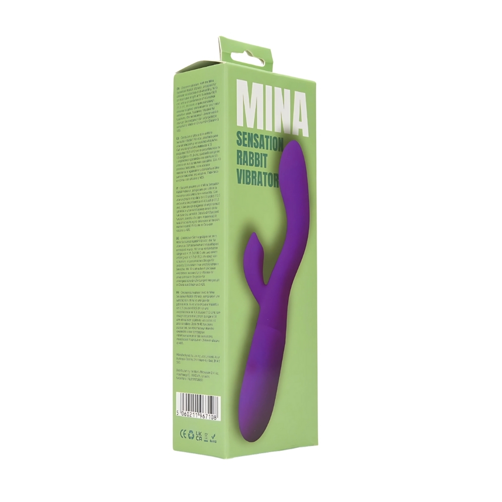 lovedildos.com - Love Dildos - Mina Sensation Rabbit Vibrator Pkg 1 Hr