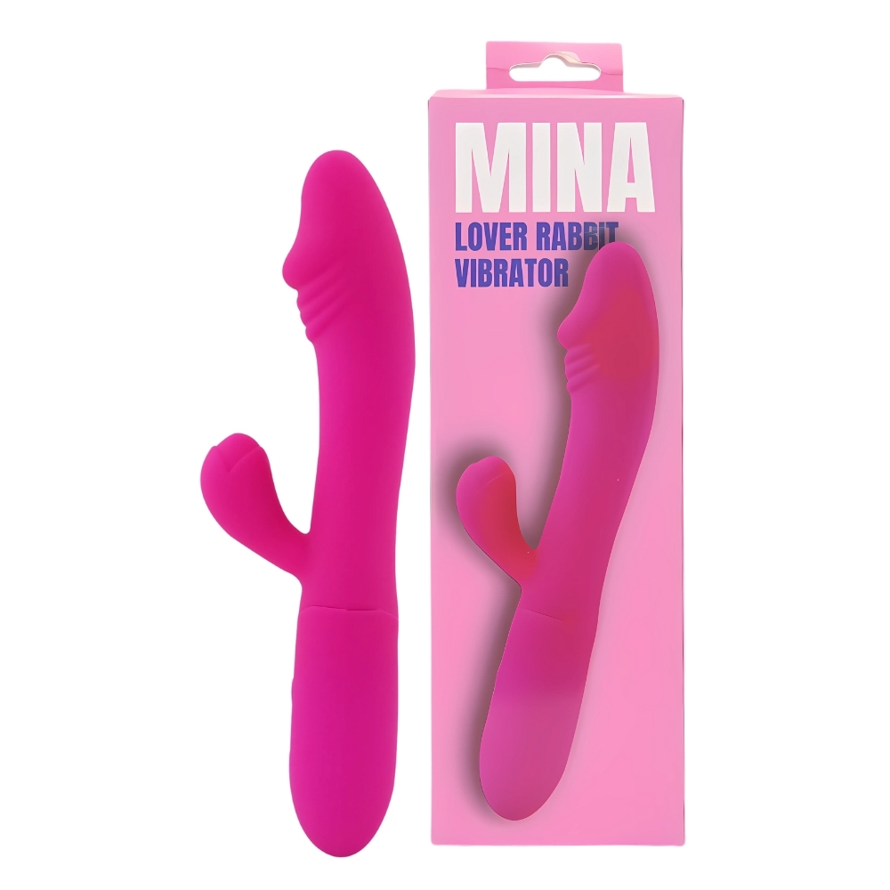 lovedildos.com - Love Dildos - Mina Lover Rabbit Vibrator Duo Hr