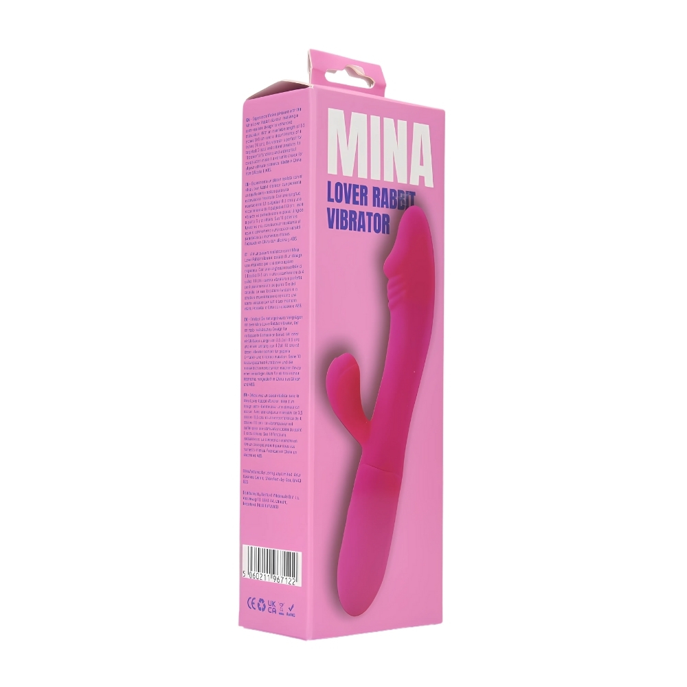 lovedildos.com - Love Dildos - Mina Lover Rabbit Vibrator Pkg 1 Hr