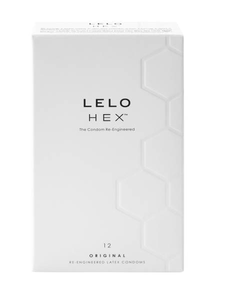 lovedildos.com - Love Dildos - Lelo Hex Condoms Original 12pk