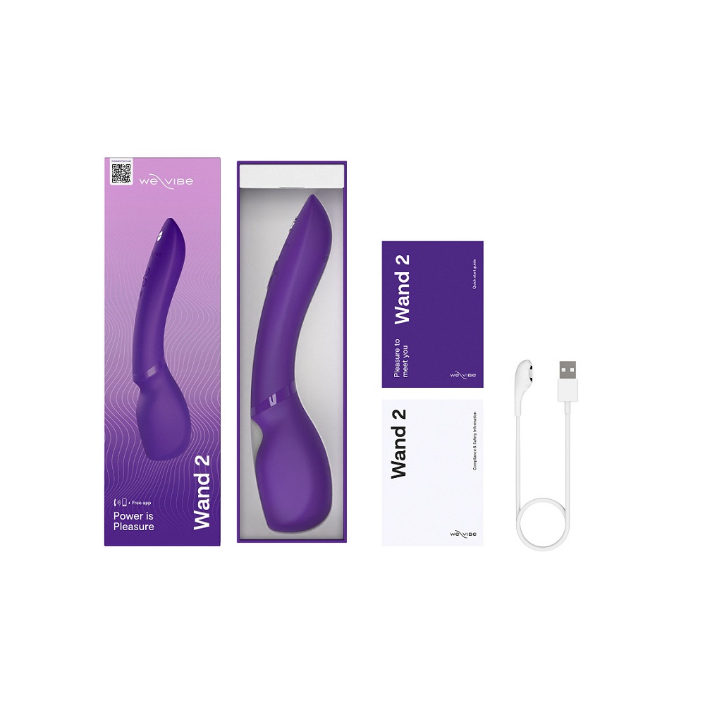 lovedildos.com - Love Dildos - We Vibe Wand2 Purple