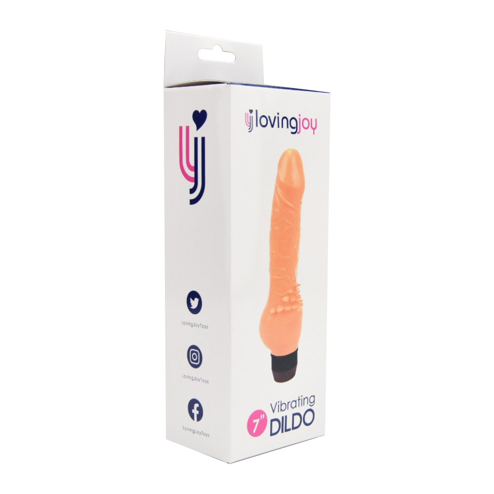 lovedildos.com - Love Dildos - Loving Joy Bully Boy Realistic Vibrator Flesh