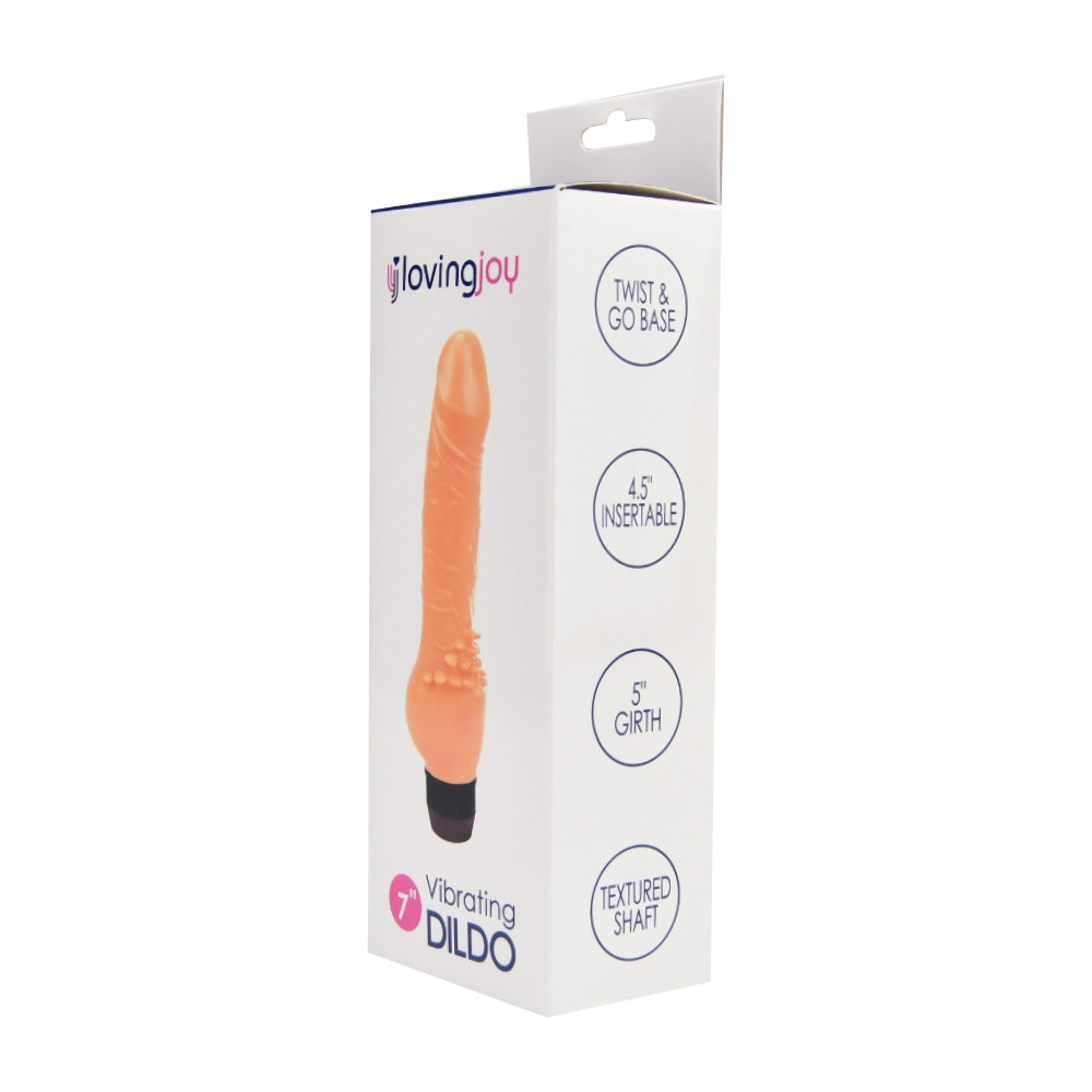 lovedildos.com - Love Dildos - Loving Joy Bully Boy Realistic Vibrator Flesh