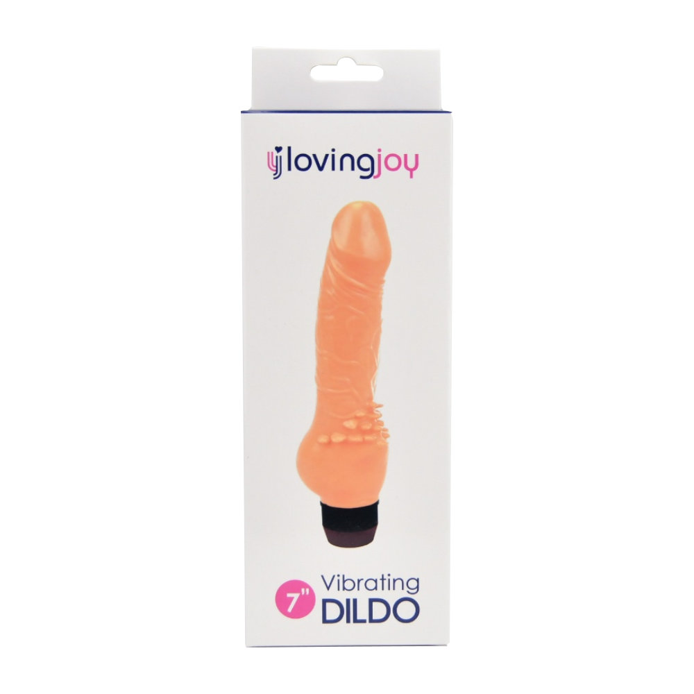 lovedildos.com - Love Dildos - Loving Joy Bully Boy Realistic Vibrator Flesh