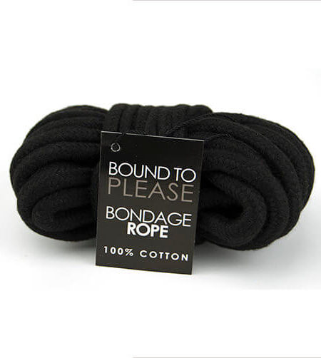 lovedildos.com - Love Dildos - Love Dildos - Bound To Please Bondage Rope Black